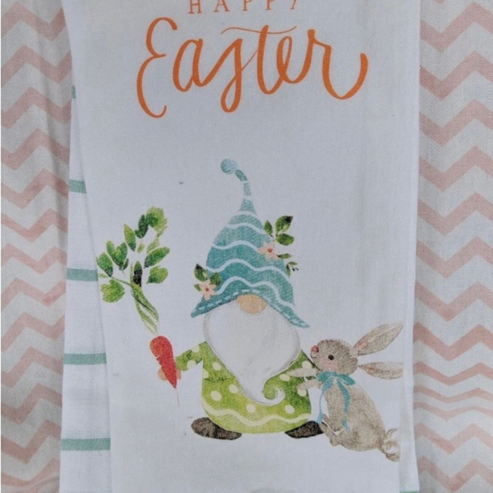 Easter Gnome -4 piece Kitchen Towel set